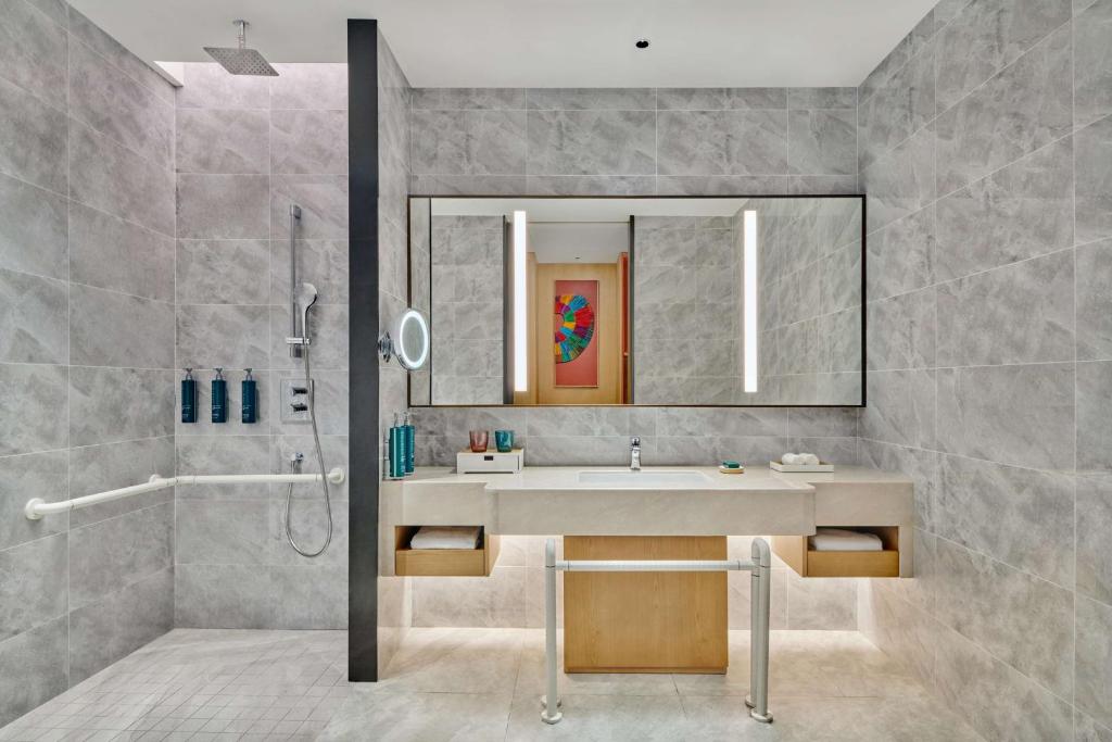 Koupelna v ubytování DoubleTree by Hilton Guangzhou Zengcheng