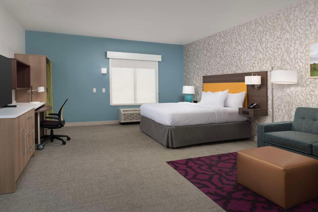 Postel nebo postele na pokoji v ubytování Home2 Suites By Hilton Flower Mound Dallas