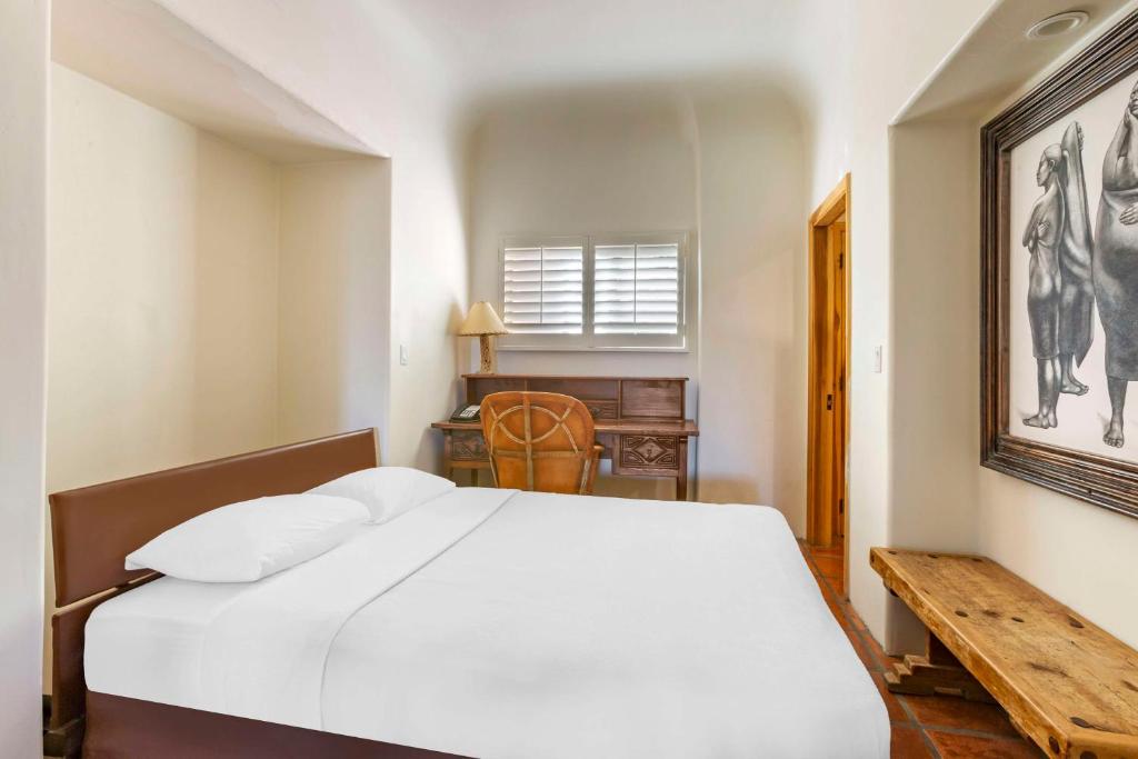 Postel nebo postele na pokoji v ubytování Hilton Vacation Club Rancho Manana
