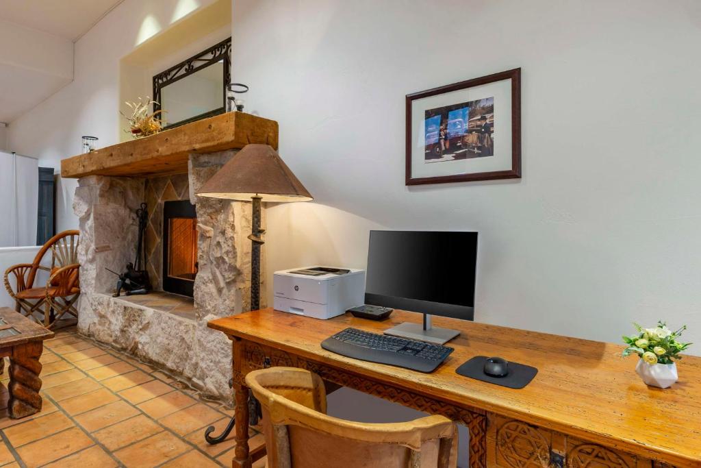 TV a/nebo společenská místnost v ubytování Hilton Vacation Club Rancho Manana