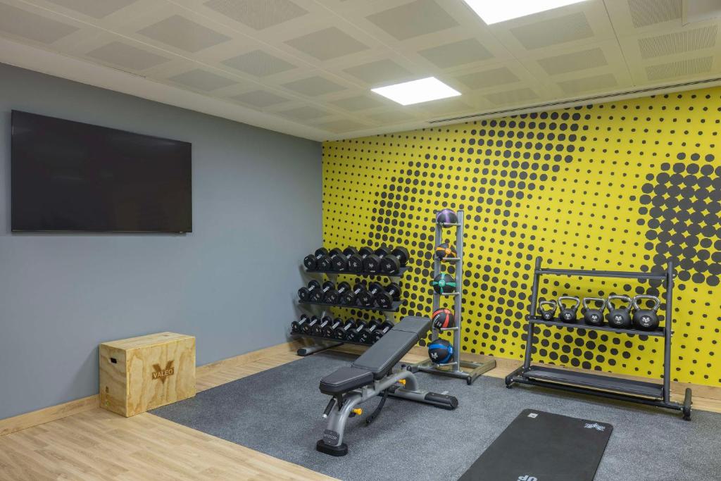 Fitness centrum a/nebo fitness zařízení v ubytování Hampton By Hilton Cerkezkoy
