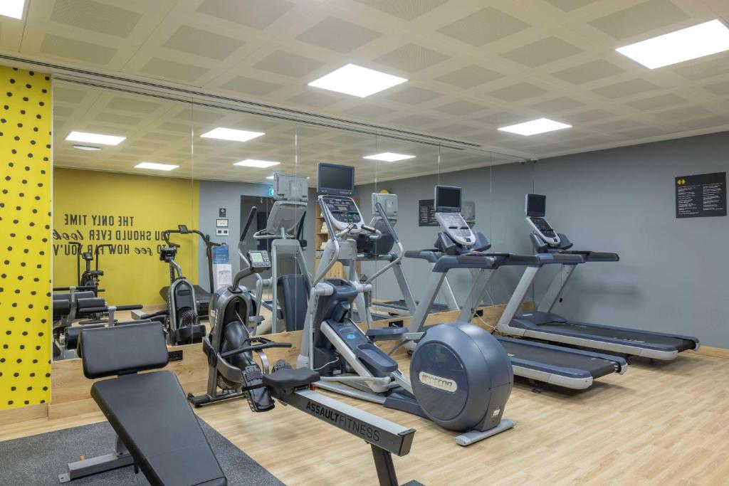 Fitness centrum a/nebo fitness zařízení v ubytování Hampton By Hilton Cerkezkoy