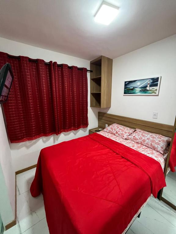 Posteľ alebo postele v izbe v ubytovaní Smart Itapuä