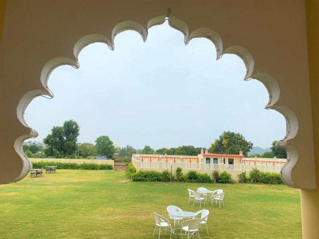 Zahrada ubytování Horizon Resort Pushkar-Feel of The Nature