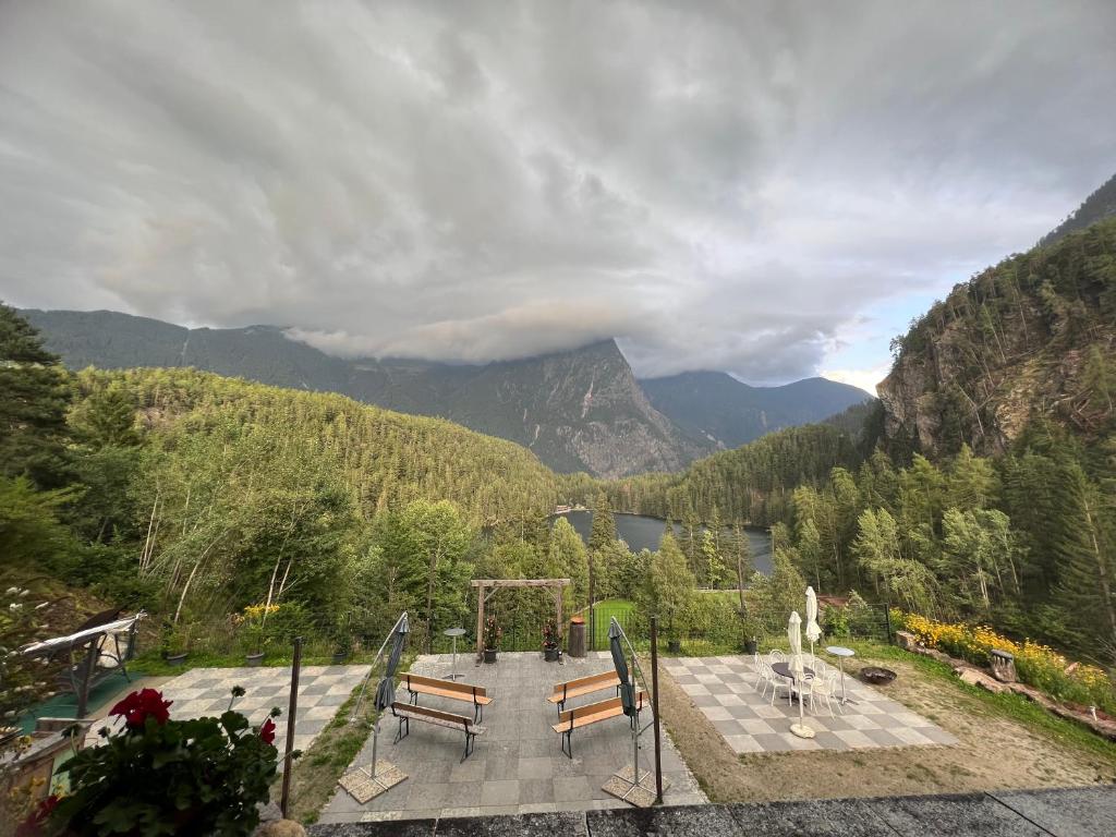 Paesaggio naturale nelle vicinanze del lodge