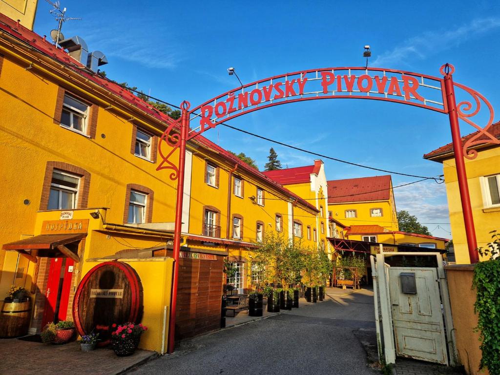 Budova, kde se hotel nachází