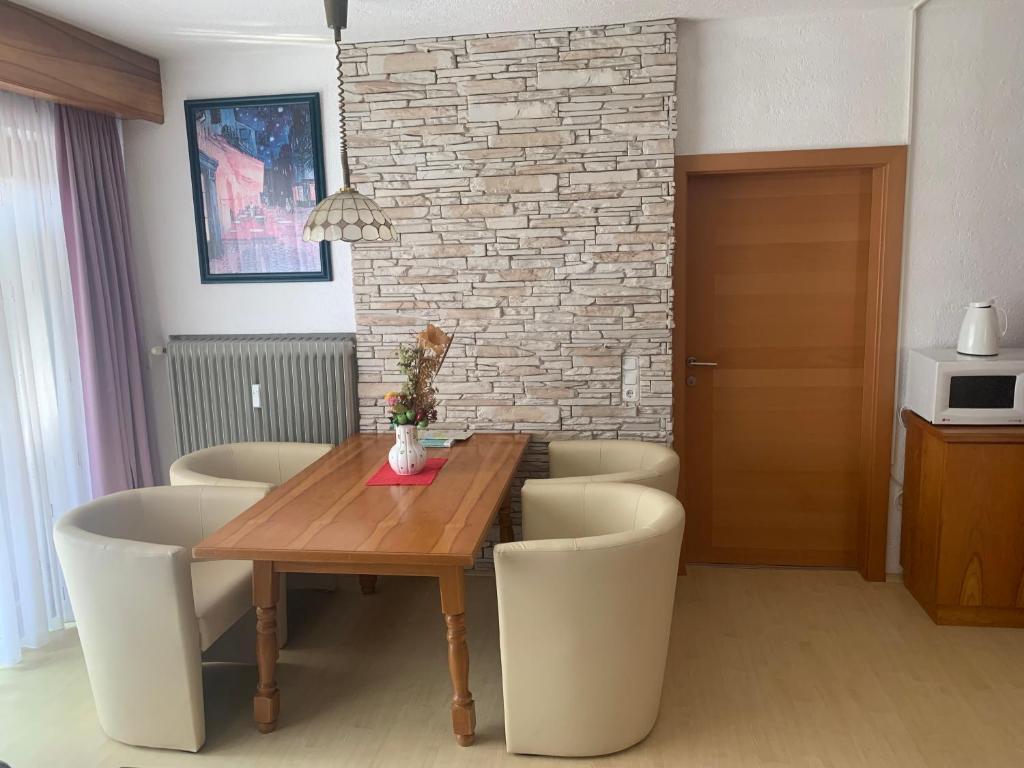Kuchyň nebo kuchyňský kout v ubytování enJoy Appartements