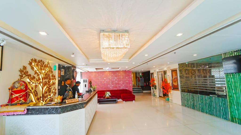 Vstupní hala nebo recepce v ubytování Hotel Atulyaa Taj