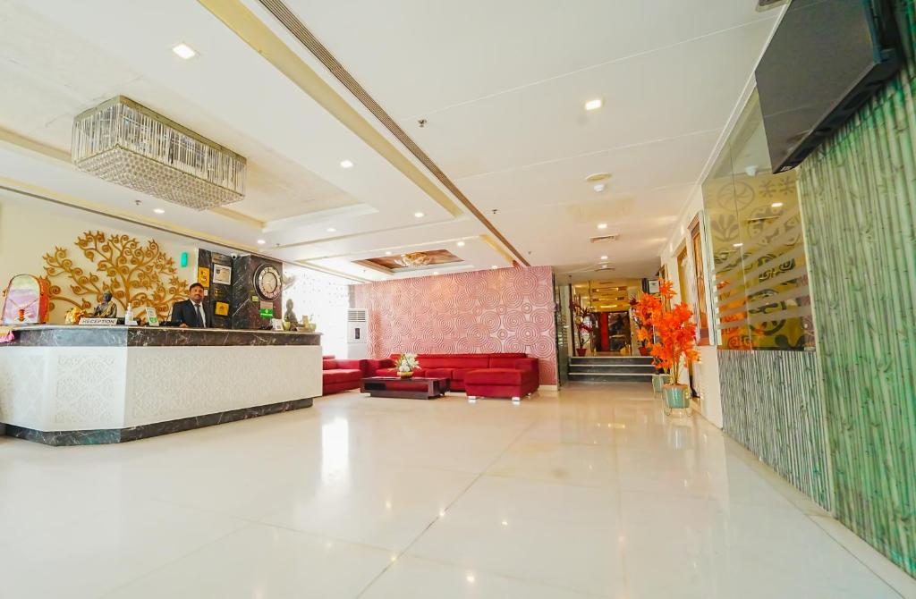 Vstupní hala nebo recepce v ubytování Hotel Atulyaa Taj