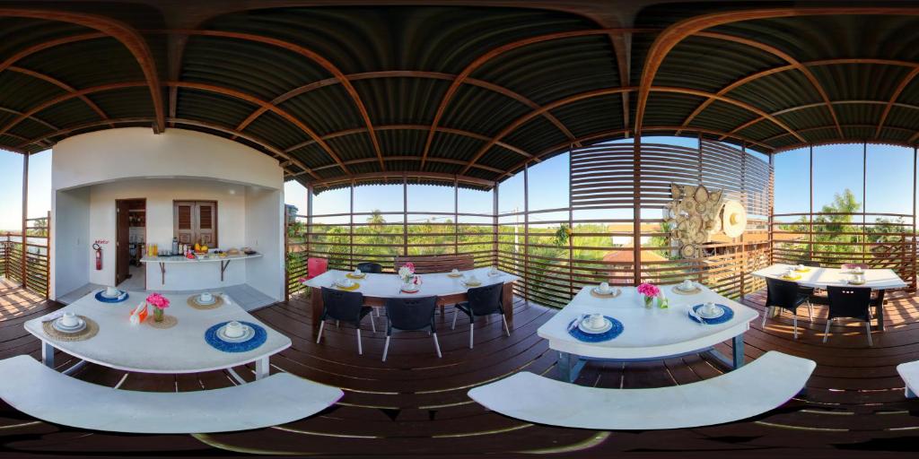 Restoran atau tempat lain untuk makan di Pousada Vettore