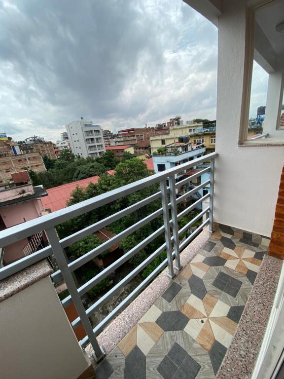 Balkón nebo terasa v ubytování Hotel Abi International