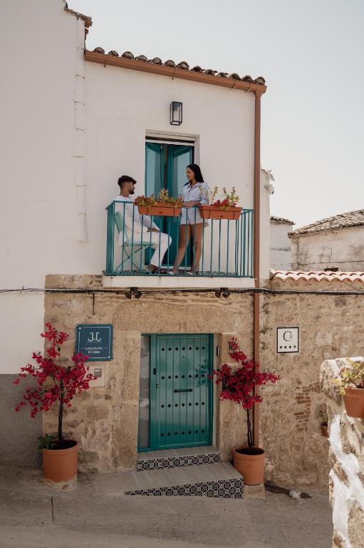 Balkón alebo terasa v ubytovaní El Edén Casas Rurales con Piscina y Jacuzzi