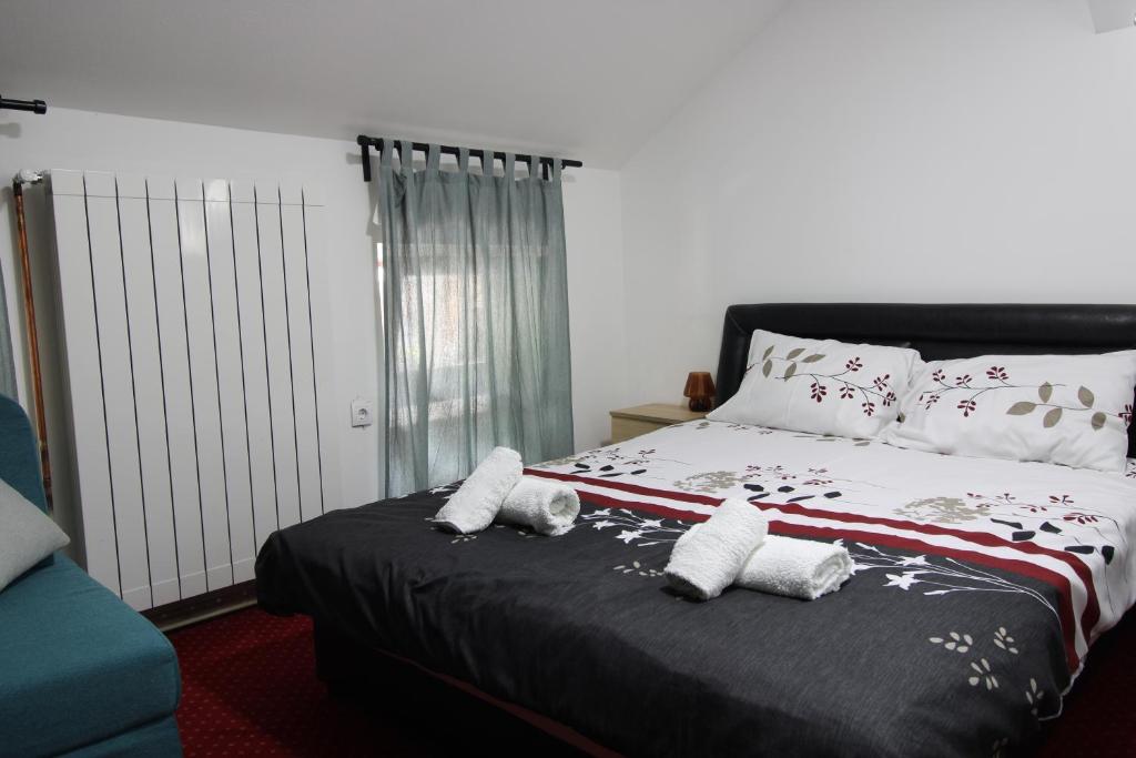 Postel nebo postele na pokoji v ubytování Hostel Aurora