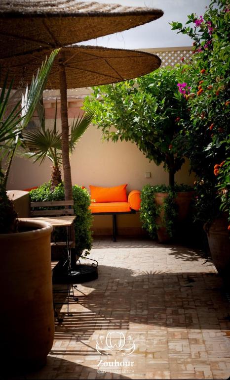 Un lugar para sentarse en Riad Zouhour