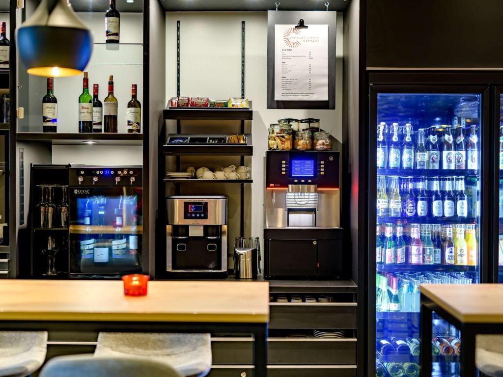 Lounge nebo bar v ubytování Ibis Berlin Hauptbahnhof