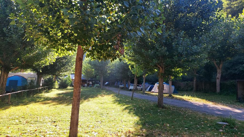 Zahrada ubytování Camping Llavorsi