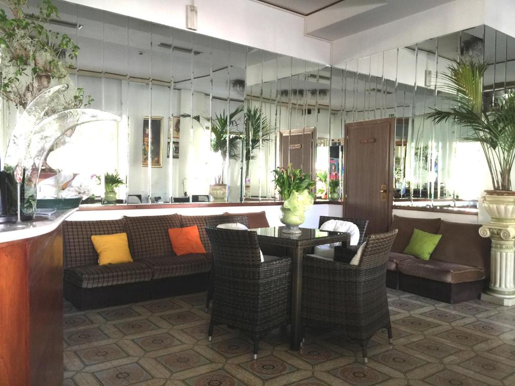 Posezení v ubytování Hotel Villa Verde