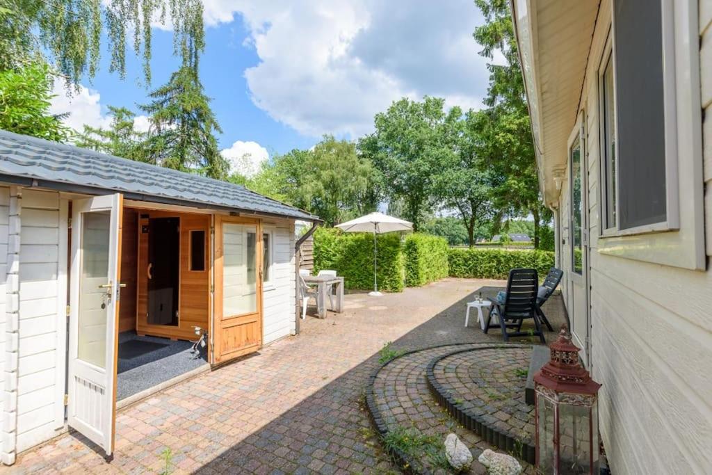 Zahrada ubytování Chalet Oakley I Ontspan in de natuur