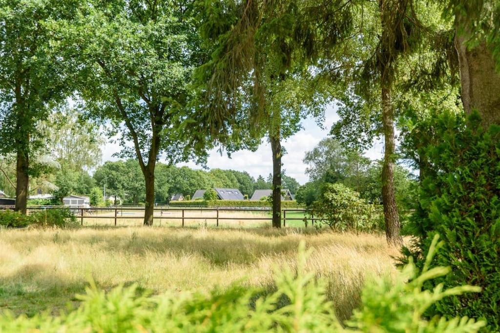 Zahrada ubytování Chalet Oakley I Ontspan in de natuur
