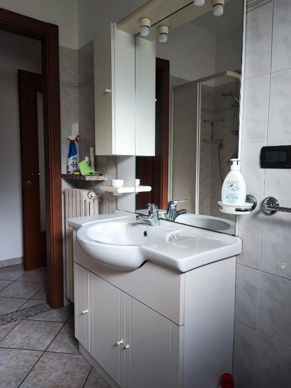 Kuchyň nebo kuchyňský kout v ubytování Casa vacanze a Macra