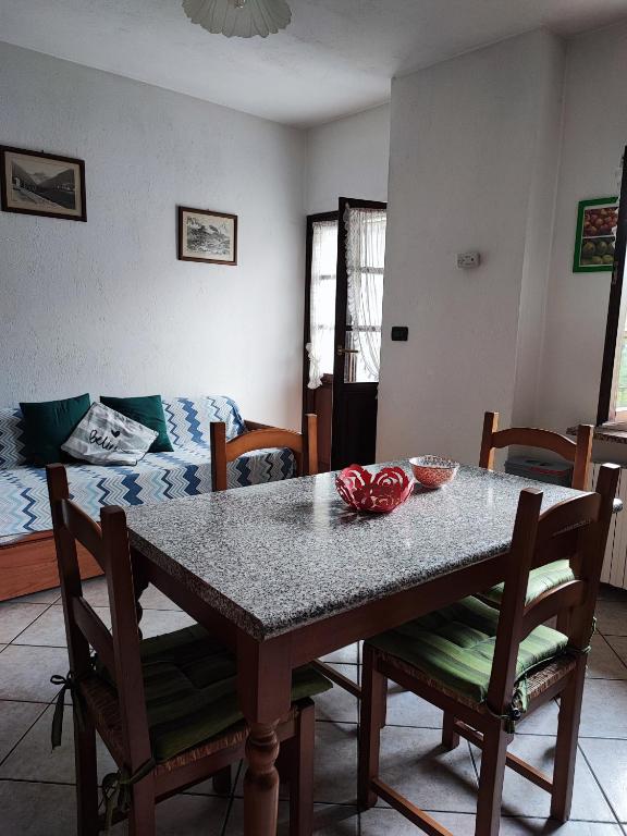 Posezení v ubytování Casa vacanze a Macra