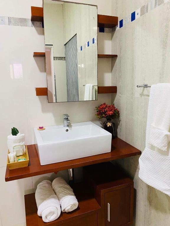Koupelna v ubytování Fogo Boutique Hotel