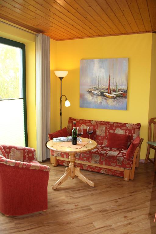 Posezení v ubytování Haus Seefeld