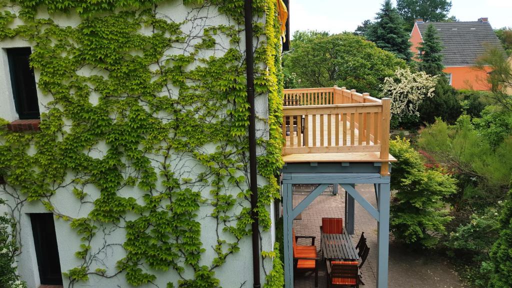 Balkón nebo terasa v ubytování Haus Seefeld