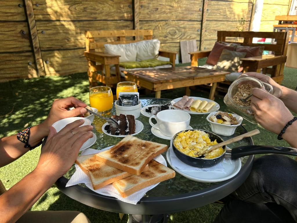 Jídlo v ubytování v soukromí nebo okolí