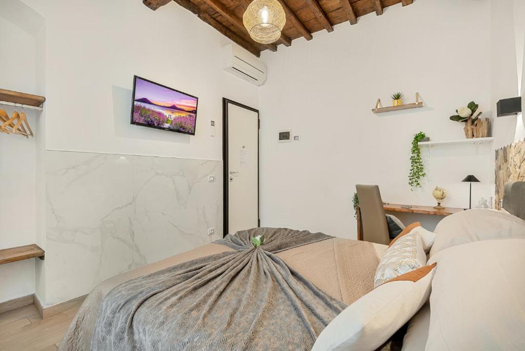 Postel nebo postele na pokoji v ubytování Alby Express Rooms