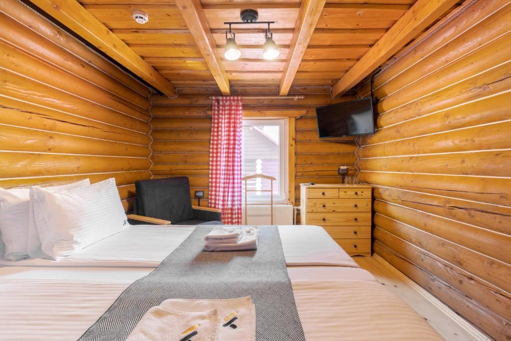 Letto o letti in una camera di Gremi Hotel