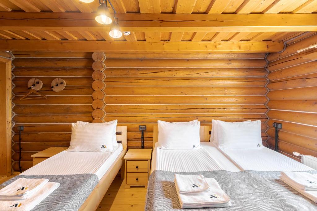 Letto o letti in una camera di Gremi Hotel