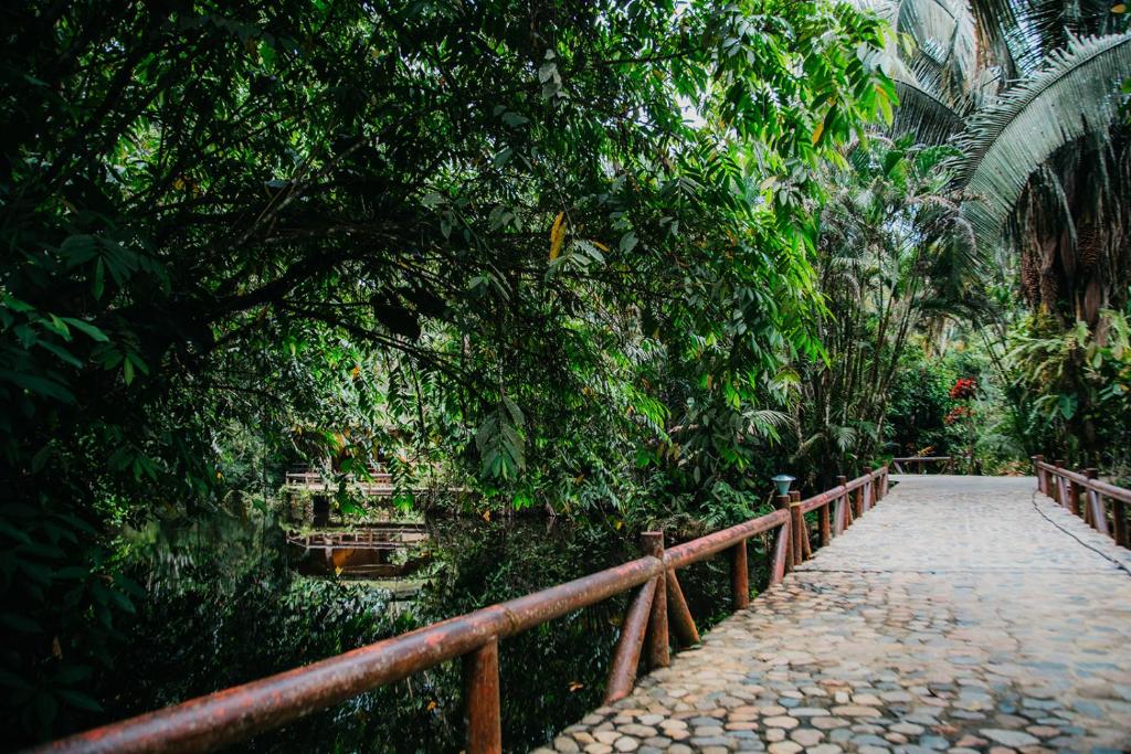 Zahrada ubytování Arahuana Jungle Resort & Spa