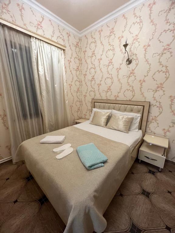 Postel nebo postele na pokoji v ubytování Z Narek