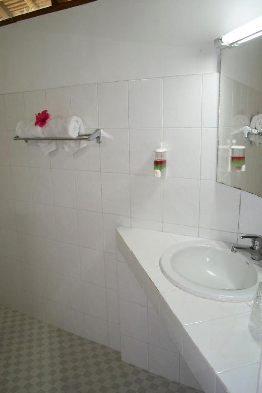 Koupelna v ubytování Hotel Bunga Permai