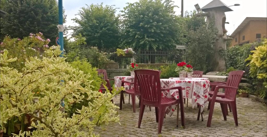 Zahrada ubytování Antico Albergo Sant'Antonio