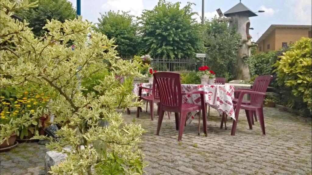 Zahrada ubytování Antico Albergo Sant'Antonio