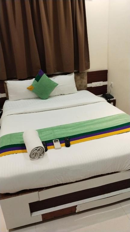 Postel nebo postele na pokoji v ubytování Restr Inn