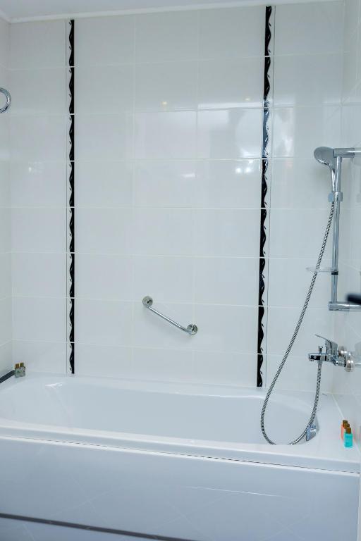 Koupelna v ubytování private apartment Bansko
