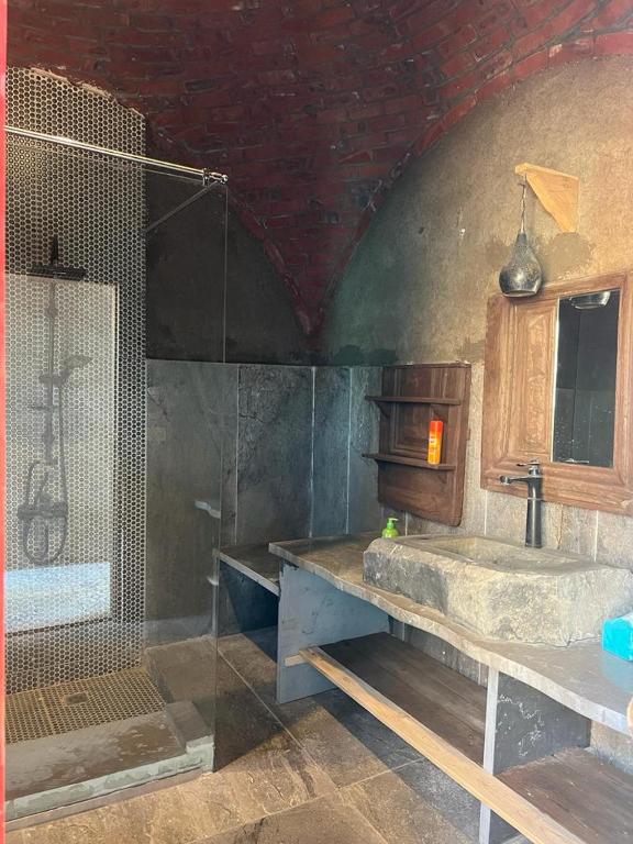 Vannituba majutusasutuses Maison Nassimah