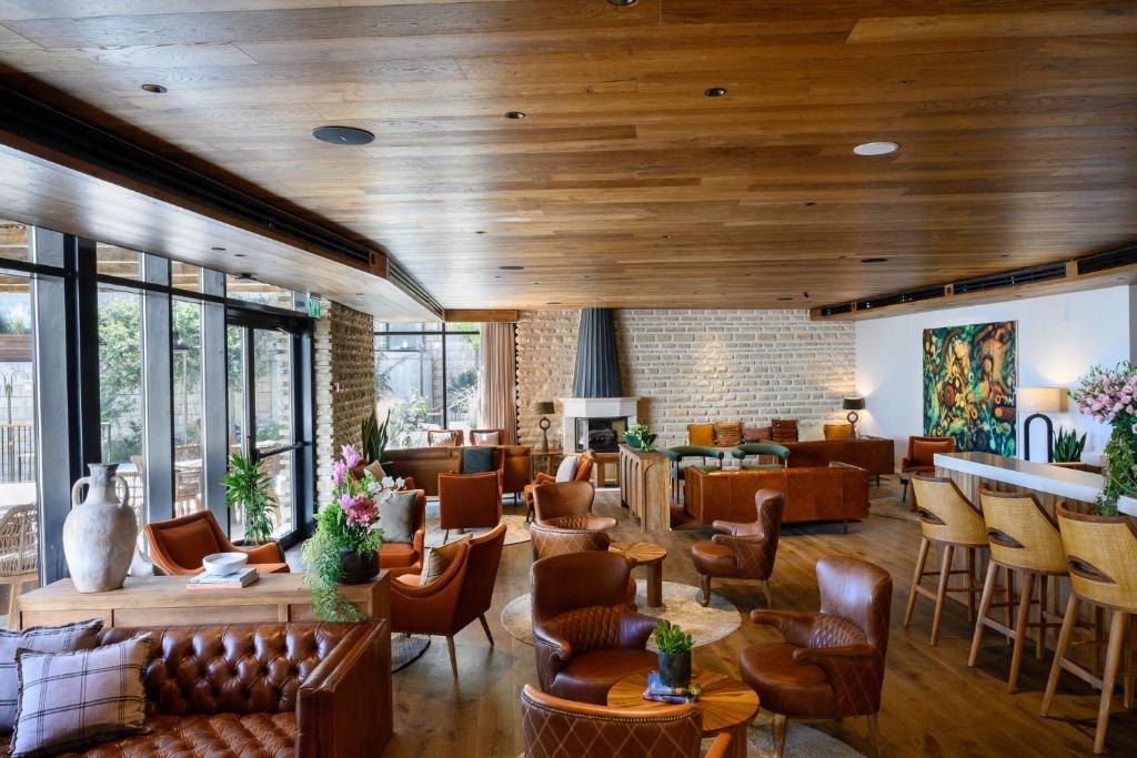 Posezení v ubytování Hotel Canaan - Fattal Limited Edition
