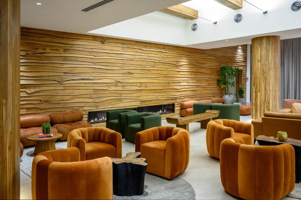 Posezení v ubytování Hotel Canaan - Fattal Limited Edition