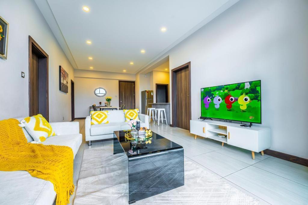 Khu vực ghế ngồi tại 2Bedroom Luxury Apartment, Skynest Residences, Westlands