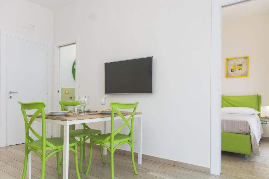 A television and/or entertainment centre at Casa Pisacane