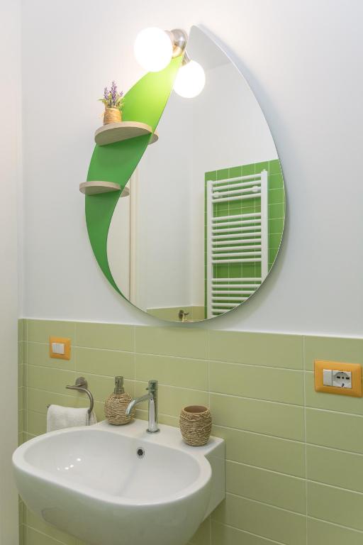 A bathroom at Casa Pisacane