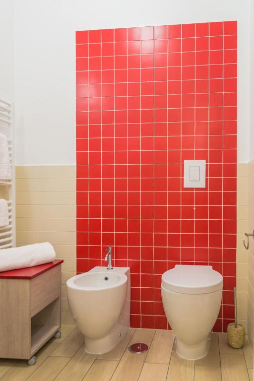 A bathroom at Casa Pisacane