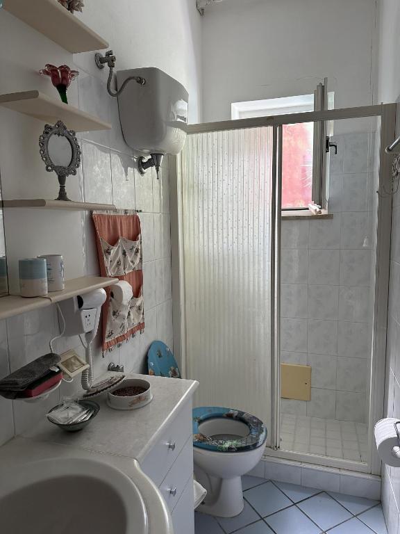 Koupelna v ubytování Casa Talento