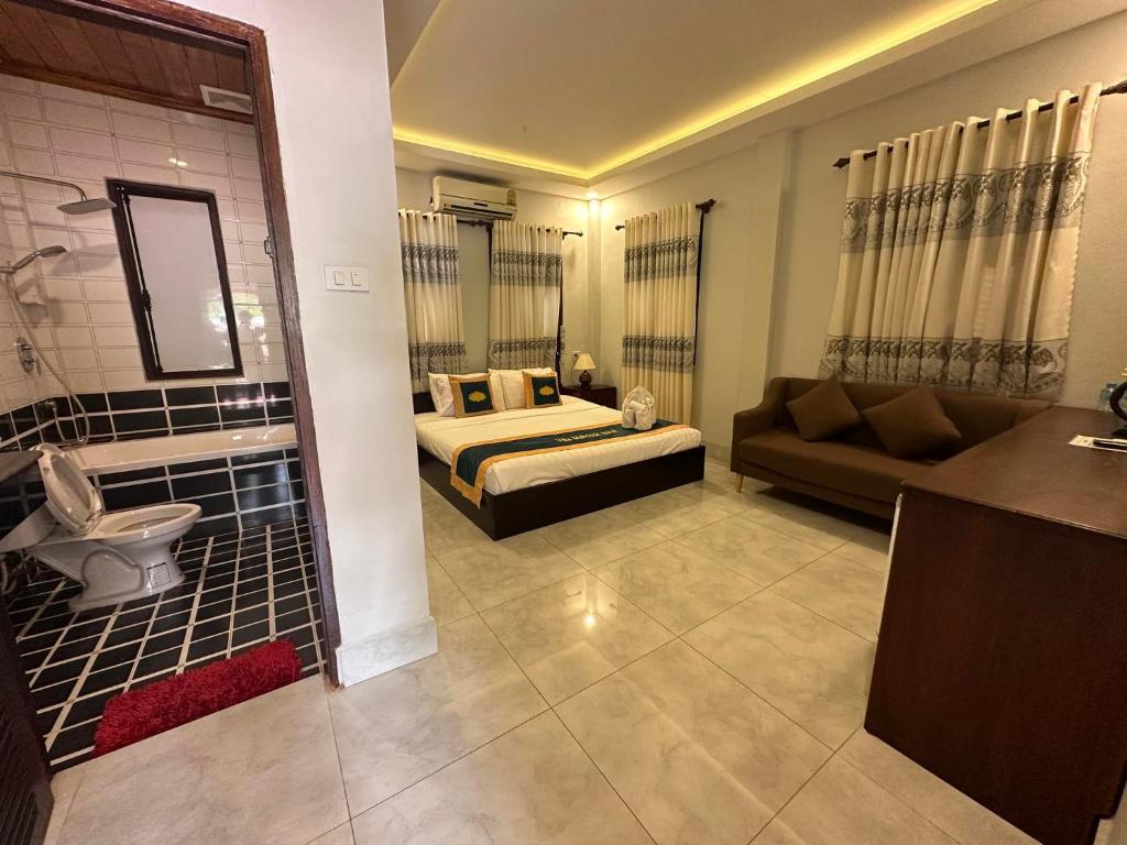 Villa Mahasok hotel - Deluxe Double Room с ванной