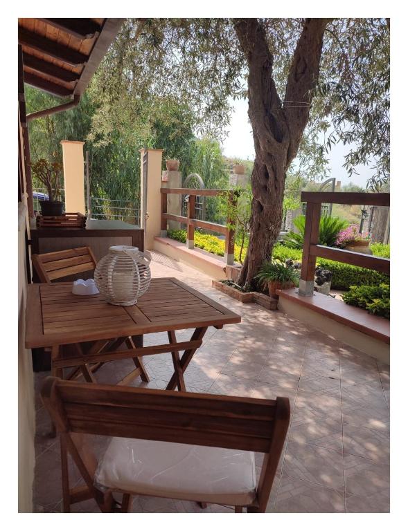 Balkón nebo terasa v ubytování Relax Sicily House