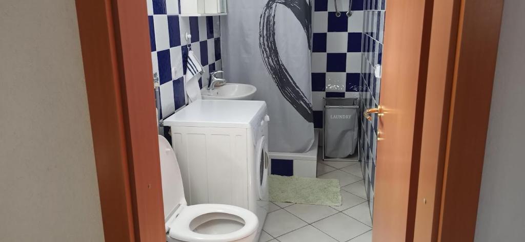 Kúpeľňa v ubytovaní Apartmani Zulin